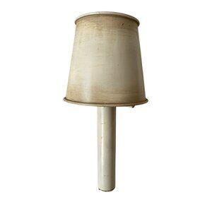 Vintage Modern Style Toleware Metal Small Lamp Shade with Sleeve